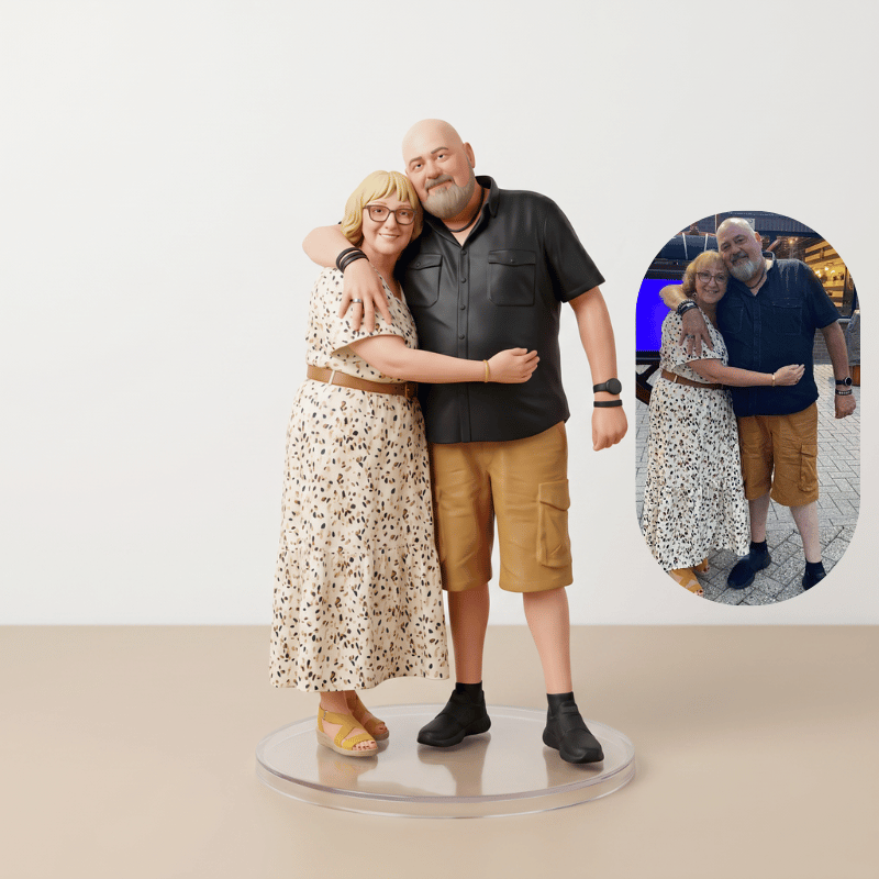 Transformez votre photo préférée en figurine 3D unique