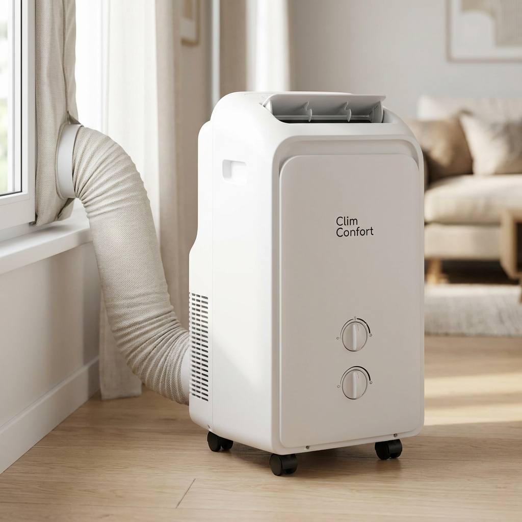 Clim Confort Essentiel 5000 BTU — tuyau d'évacuation